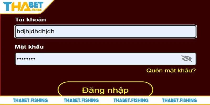 Quy trình đăng nhập THABET siêu đơn giản