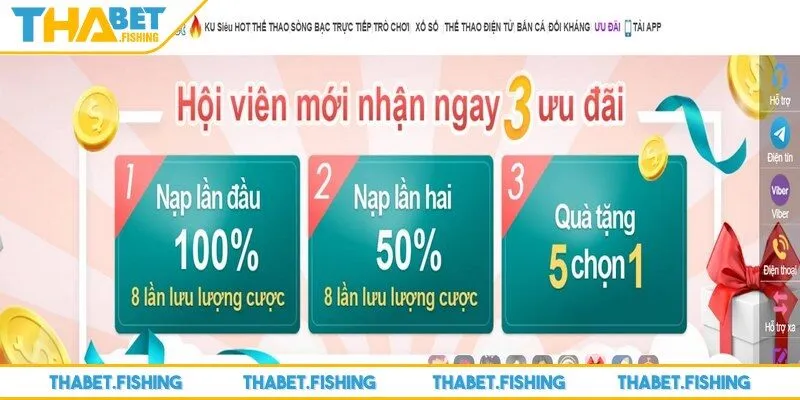 KM nạp đầu 1 KM nạp đầu cực kỳ hấp dẫn, nhà cái sẽ hoàn lại ngay 100%