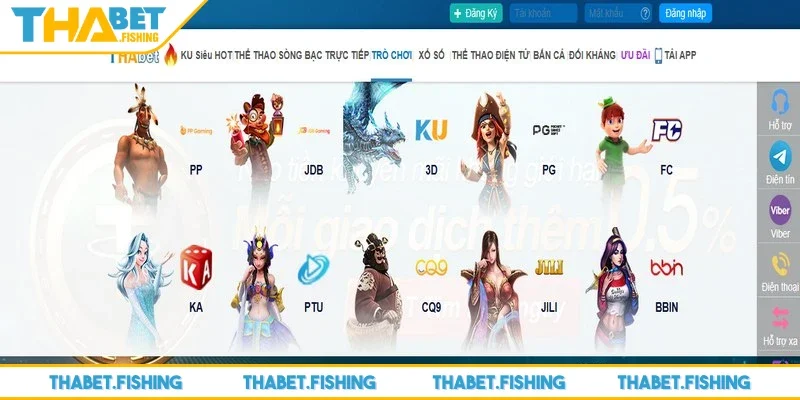 Nổ hũ  THABET biết đến là sảnh game hiện đại, thu hút nhiều người tham gia